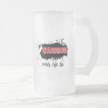 Grunge - WARRIOR - Retinoblastoma Mugs