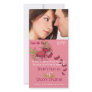 Grunge Winged Hearts Save the Date Your Photo