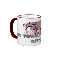 Grunged City Mug