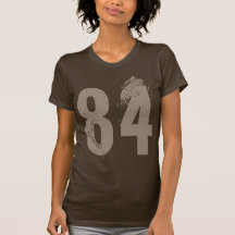GRUNGY AND ERODED STYLE NUMBER 84 T-SHIRTS