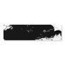 Grungy Splattered Ink Background Bumper Stickers