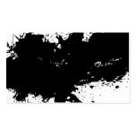 Grungy Splattered Ink Background Business Cards