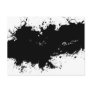 Grungy Splattered Ink Background