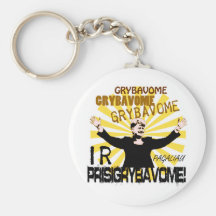 Grybavimo marskineliai keychain