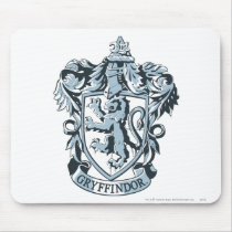 Gryffindor crest blue mousepads