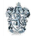 Gryffindor crest blue t-shirts