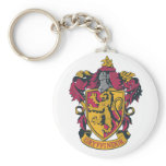 Gryffindor crest red and gold keychain