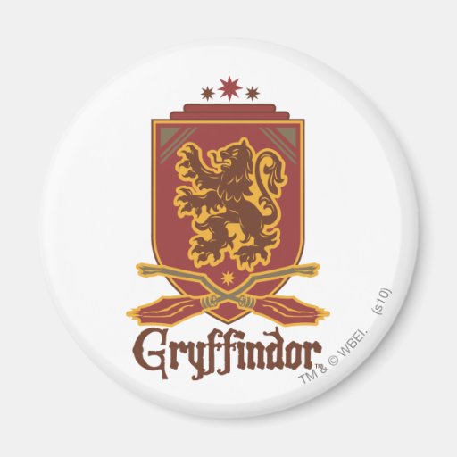 Gryffindor Quidditch Badge Fridge Magnets