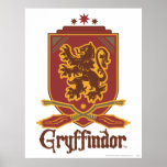Gryffindor Quidditch Badge Print