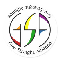 GSA Spin Round Light Sticker