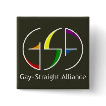 GSA Spin Square Dark Button