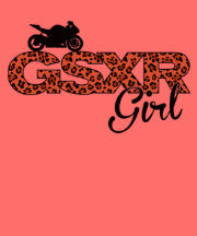 GSXR Girl - Leopard Print with back print Shirt