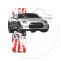 GT-R 7:29 stickers