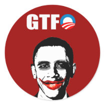 GTFO ROUND STICKERS