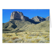 Guadalupe Mountains National Park Blank Card