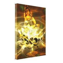Guan Yin Energy Gallery Wrap Canvas