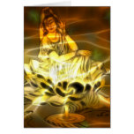 Guan Yin Energy Greeting Card
