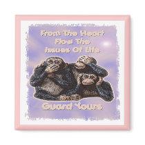 Guard The Heart Fridge Magnet