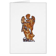 Guardian Angel Art Greeting Cards