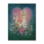 GUARDIAN ANGEL & BABY by SHARON SHARPE Post Cards