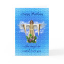 Guardian Angel Birthday Card