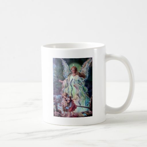 GUARDIAN ANGEL c. 1900 Mugs
