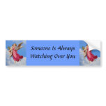 Guardian Angel Inspirational Bumper Sticker