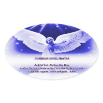 Guardian Angel prayer Sticker