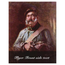 Guardian Of Chailly By Grigorescu Nicolae Full Color Flyer