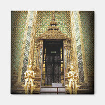 Guardians of the Golden Palace Thail Photo Magnet