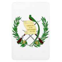 Guatemala Coat Of Arms Flexible Magnet