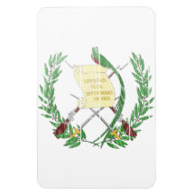 Guatemala Coat Of Arms Rectangle Magnet