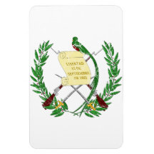 Guatemala Coat Of Arms Rectangle Magnet