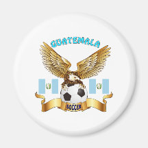 Guatemala Football Designs Refrigerator Magnets