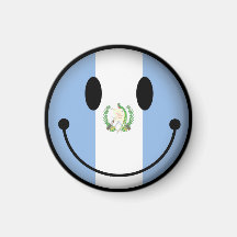 Guatemala Smiley Magnets
