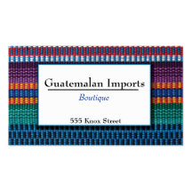 Guatemalan Imports Boutique Business Card