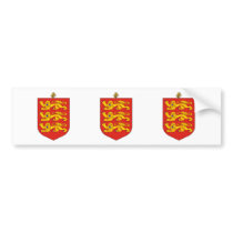 Guernsey Coat of Arms Bumper Sticker