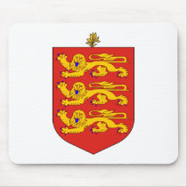 Guernsey Coat of Arms Mousepad