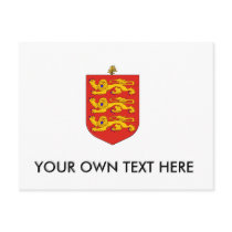 Guernsey Coat of Arms Post Card