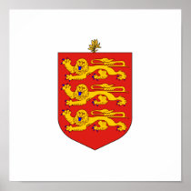Guernsey Coat of Arms Print