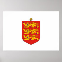 Guernsey Coat of Arms Print