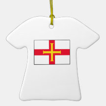 Guernsey Flag Christmas Tree Ornament