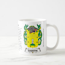 Guerra, the origin and meaning on a mug