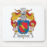 Guerrero Family Crest mousepads
