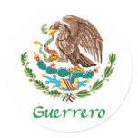 Guerrero Mexican Eagle stickers