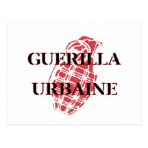 Guerrilla Urbaine Postcards