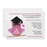 Guess Whooooo Graduated Invitation