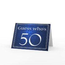 Guess who's 50? cards