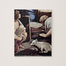 Guido Reni - Adoration of the Shepherds Detail Jigsaw Puzzle