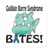 Guillain Barre Syndrome BITES Stickers